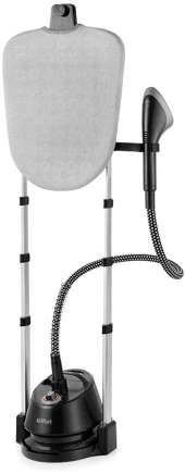 Отпариватель напольный Kitfort КТ-9112 1580Вт черный/серебристый