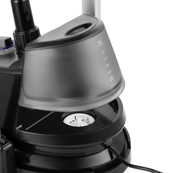 Отпариватель напольный Kitfort КТ-9112 1580Вт черный/серебристый Отпариватель напольный Kitfort КТ-9112 1580Вт черный/серебристый