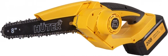 Цепная пила Huter ELS ELS-20/8-Li-2К-BL дл.шины:8" (20cm) 2аккум. 4Ач ЗУ (70/10/40)