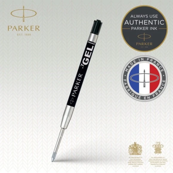 Стержень гелевый Parker Z05 (1950344) M 0.7мм черные чернила для ручек шариковых блистер Стержень гелевый Parker Z05 (1950344) M 0.7мм черные чернила для ручек шариковых блистер