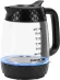 Чайник электрический Polaris PWK 1809CGL 1.8л. 2200Вт черный корпус: стекло/пластик