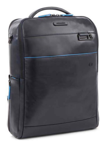Рюкзак мужской Piquadro Blue Square Revamp CA4818B2V/BLU синий кожа Рюкзак мужской Piquadro Blue Square Revamp CA4818B2V/BLU синий кожа