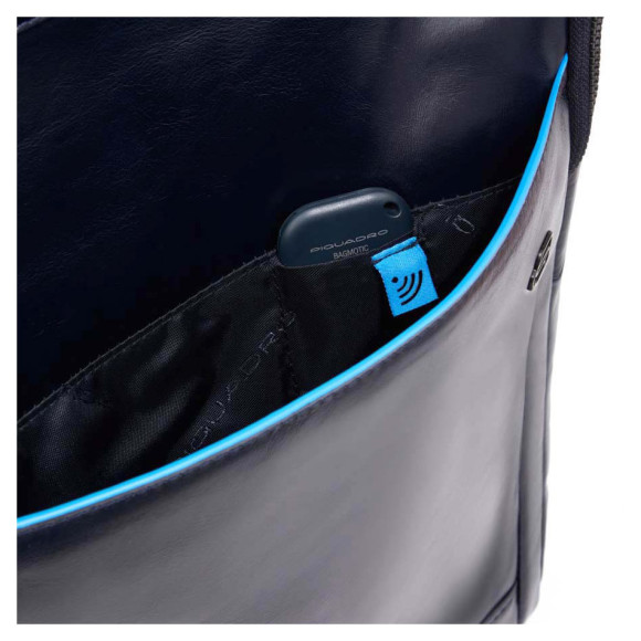 Рюкзак мужской Piquadro Blue Square Revamp CA4818B2V/BLU синий кожа Рюкзак мужской Piquadro Blue Square Revamp CA4818B2V/BLU синий кожа