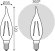 Лампа филам. Gauss Filament 5Вт цок.:E14 свеча 220B св.свеч.бел.нейт. (упак.:1шт) (104801205-D) Лампа филам. Gauss Filament 5Вт цок.:E14 свеча 220B св.свеч.бел.нейт. (упак.:1шт) (104801205-D)