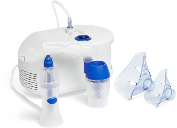 Ингалятор Omron C25 компрессорный стационарный белый/синий