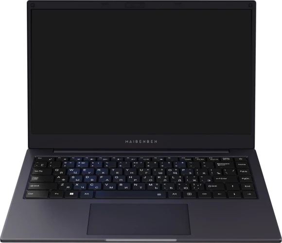 Ноутбук Maibenben S14A-R545UM Ryzen 5 Pro 4650U 8Gb SSD256Gb AMD Radeon Graphics 14" IPS FHD (1920x1080) Windows 11 Home dk.blue WiFi BT Cam 5000mAh (S14A-R545UMA1SHURE0)
