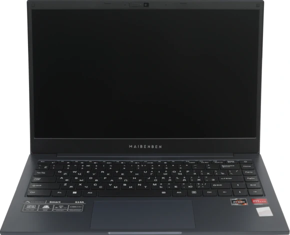 Ноутбук Maibenben S14A-R545UM Ryzen 5 Pro 4650U 8Gb SSD256Gb AMD Radeon Graphics 14" IPS FHD (1920x1080) Windows 11 Home dk.blue WiFi BT Cam 5000mAh (S14A-R545UMA1SHURE0)