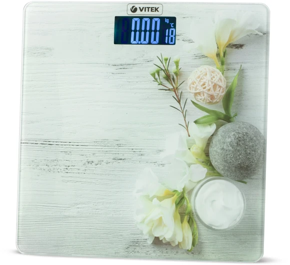Весы напольные электронные Vitek VT-8077 макс.180кг рисунок