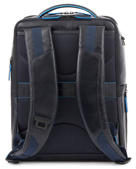 Рюкзак мужской Piquadro Blue Square Revamp CA4818B2V/N черный кожа