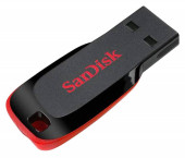 Флеш Диск Sandisk 128Gb Cruzer Blade SDCZ50-128G-B35 USB2.0 черный/красный Флеш Диск Sandisk 128Gb Cruzer Blade SDCZ50-128G-B35 USB2.0 черный/красный