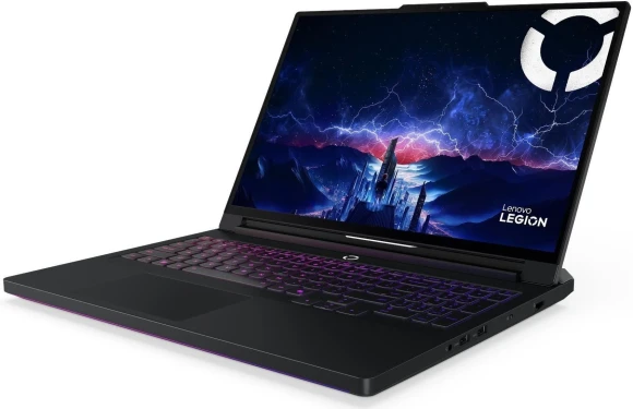 Ноутбук Lenovo Legion Pro 7 16IAX10H Core Ultra 9 275HX 64Gb SSD1Tb NVIDIA GeForce RTX 5090 24Gb 16" OLED WQXGA (2560x1600) Windows 11 Home black WiFi BT Cam (83F50024RK)