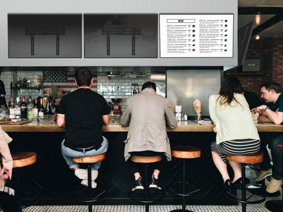 Кронштейн для телевизора Onkron TM5 черный 32"-70" макс.68кг настенный наклон Кронштейн для телевизора Onkron TM5 черный 32"-70" макс.68кг настенный наклон