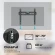 Кронштейн для телевизора Onkron TM5 черный 32"-70" макс.68кг настенный наклон
