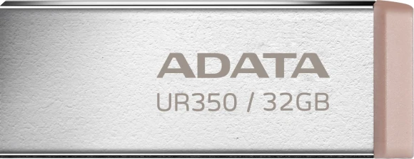 Флеш Диск A-Data 32GB UR350 UR350-32G-RSR/BG USB3.2 серебристый/коричневый Флеш Диск A-Data 32GB UR350 UR350-32G-RSR/BG USB3.2 серебристый/коричневый