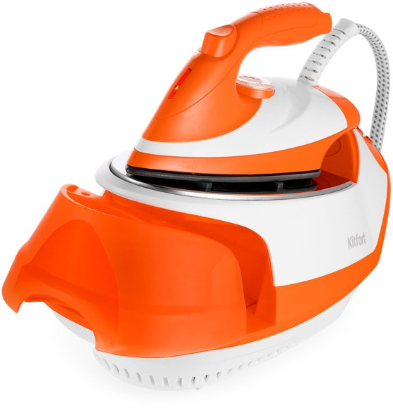 Парогенератор Kitfort КТ-9135 2000Вт оранжевый/белый Парогенератор Kitfort КТ-9135 2000Вт оранжевый/белый