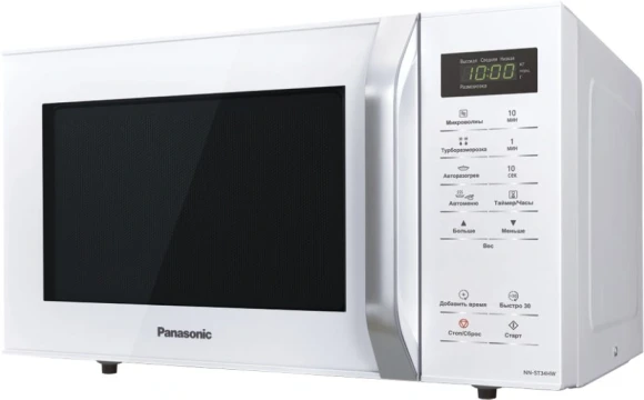 Микроволновая Печь Panasonic NN-ST34HWZPE 25л. 800Вт белый Микроволновая Печь Panasonic NN-ST34HWZPE 25л. 800Вт белый