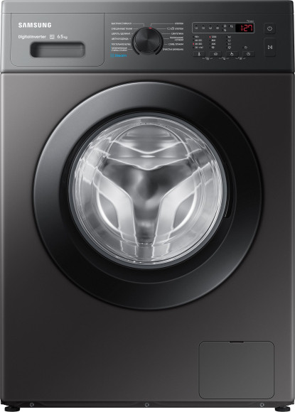 Стиральная машина Samsung WW65AG4S20CXLP класс: A загр.фронтальная макс.:6.5кг темно-серый инвертер