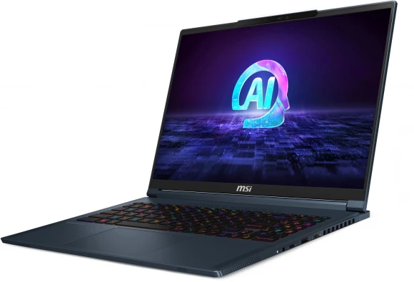 Ноутбук MSI Stealth 16 AI Studio A1VHG-061RU Core Ultra 9 185H 32Gb SSD2Tb NVIDIA GeForce RTX4080 12Gb 16" IPS UHD+ (3840x2400) Windows 11 Home dk.blue WiFi BT Cam (9S7-15F312-061) Ноутбук MSI Stealth 16 AI Studio A1VHG-061RU Core Ultra 9 185H 32Gb SSD2Tb NVIDIA GeForce RTX4080 12Gb 16" IPS UHD+ (3840x2400) Windows 11 Home dk.blue WiFi BT Cam (9S7-15F312-061)