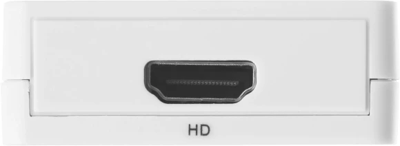 Переходник аудио-видео Premier 5-982 VGA (f)/HDMI (f)/Jack 3.5 (m) белый