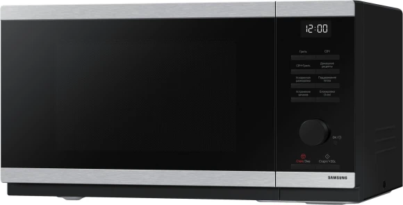 Микроволновая Печь Samsung MG23DG4524ATBW 23л. 800Вт нержавеющая сталь/черный Микроволновая Печь Samsung MG23DG4524ATBW 23л. 800Вт нержавеющая сталь/черный