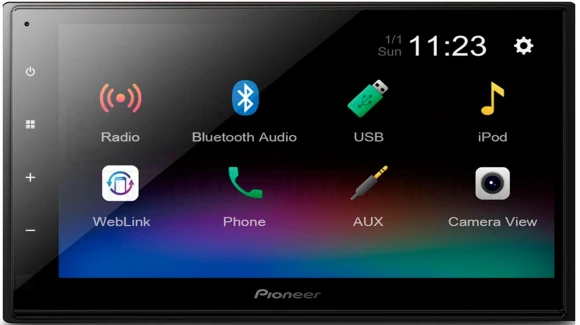Автомагнитола Pioneer DMH-A345BT 2DIN 4x50Вт 6.8" ПДУ RDS Автомагнитола Pioneer DMH-A345BT 2DIN 4x50Вт 6.8" ПДУ RDS