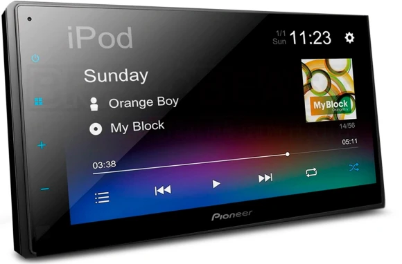 Автомагнитола Pioneer DMH-A345BT 2DIN 4x50Вт 6.8" ПДУ RDS Автомагнитола Pioneer DMH-A345BT 2DIN 4x50Вт 6.8" ПДУ RDS