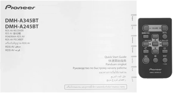 Автомагнитола Pioneer DMH-A345BT 2DIN 4x50Вт 6.8" ПДУ RDS Автомагнитола Pioneer DMH-A345BT 2DIN 4x50Вт 6.8" ПДУ RDS