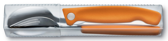 Набор столовых приборов Victorinox Swiss Classic набор из 3предм. оранжевый (6.7192.F9)