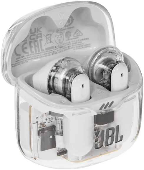 Гарнитура внутриканальные JBL Tune Flex Ghost белый беспроводные bluetooth в ушной раковине (JBLTFLEXGWHTCN) Гарнитура внутриканальные JBL Tune Flex Ghost белый беспроводные bluetooth в ушной раковине (JBLTFLEXGWHTCN)