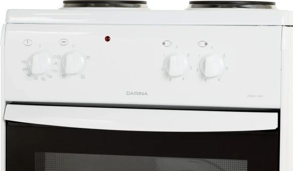 Плита Электрическая Darina S EM 521 404 W белый/черный эмаль (без крышки)