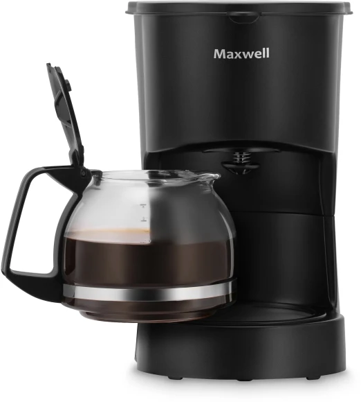 Кофеварка капельная Maxwell MW-1657 BK 600Вт черный Кофеварка капельная Maxwell MW-1657 BK 600Вт черный