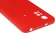 Чехол (клип-кейс) DF для Poco M4 Pro (4G) poOriginal-06 красный (POORIGINAL-06 (RED))