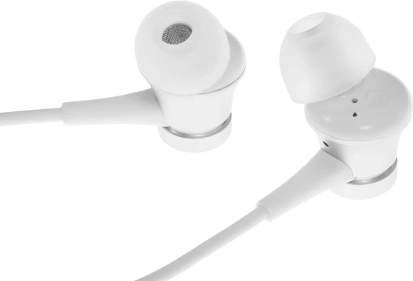 Гарнитура внутриканальные Xiaomi In-Ear 1.25м белый проводные в ушной раковине (ZBW4355TY)
