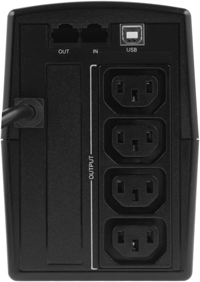 Источник бесперебойного питания Ippon Back Power Pro II 500 300Вт 500ВА черный
