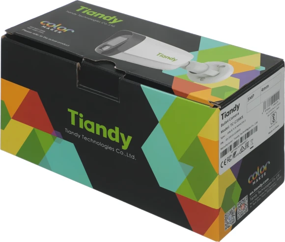 Камера видеонаблюдения IP Tiandy TC-C35WS I5W/E/Y/S/4mm/V5.0 4-4мм цв. корп.:белый