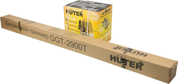 Триммер бензиновый Huter GGT-2900T 2900Вт 3.9л.с. неразбор.штан. реж.эл.:леска/нож Триммер бензиновый Huter GGT-2900T 2900Вт 3.9л.с. неразбор.штан. реж.эл.:леска/нож