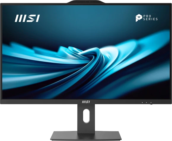 Моноблок MSI Pro AP272P 14M-630XRU 27" Full HD i3 14100 (3.5) 8Gb SSD512Gb UHDG 730 без ОС GbitEth WiFi BT 120W клавиатура мышь Cam черный 1920x1080