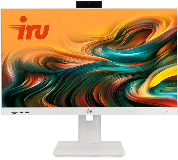 Моноблок IRU Strato 27" QHD i5 1235U (1.3) 16Gb SSD512Gb UHDG CR без ОС GbitEth WiFi BT 65W Cam белый 2560x1440