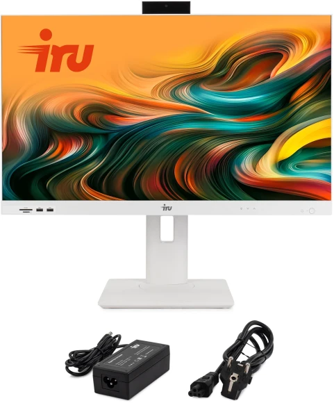 Моноблок IRU Strato 27" QHD i5 1235U (1.3) 16Gb SSD512Gb UHDG CR без ОС GbitEth WiFi BT 65W Cam белый 2560x1440