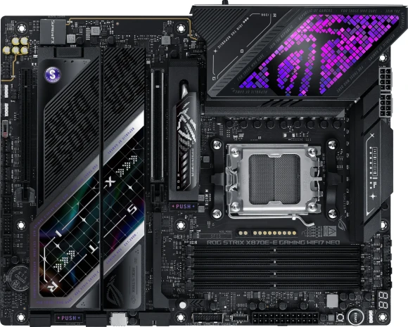 Материнская плата Asus ROG STRIX B850-A GAMING WIFI7 NEO Socket AM5 AMD B850 4xDDR5 ATX AC`97 8ch(7.1) 5Gigabit RAID+HDMI Материнская плата Asus ROG STRIX B850-A GAMING WIFI7 NEO Socket AM5 AMD B850 4xDDR5 ATX AC`97 8ch(7.1) 5Gigabit RAID+HDMI