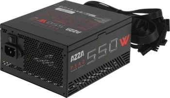 Блок питания Azza ATX 550W PSAZ-550W 80+ bronze (20+4pin) APFC 120mm fan 5xSATA RTL