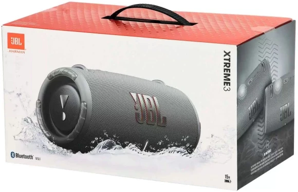 Колонка порт. JBL Xtreme 3 серый 100W 4.0 BT/USB 15м 5000mAh (JBLXTREME3GR(EU/CN)) Колонка порт. JBL Xtreme 3 серый 100W 4.0 BT/USB 15м 5000mAh (JBLXTREME3GR(EU/CN))