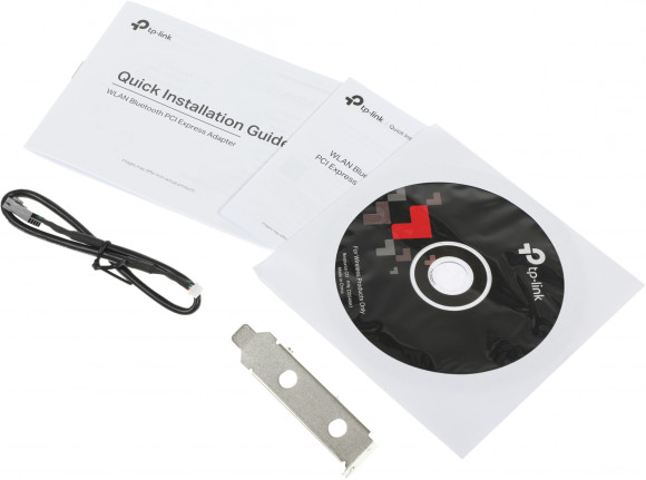 Сетевой адаптер Wi-Fi + Bluetooth TP-Link Archer TX50E AX3000 PCI Express (ант.внеш.несъем.) 2ант.