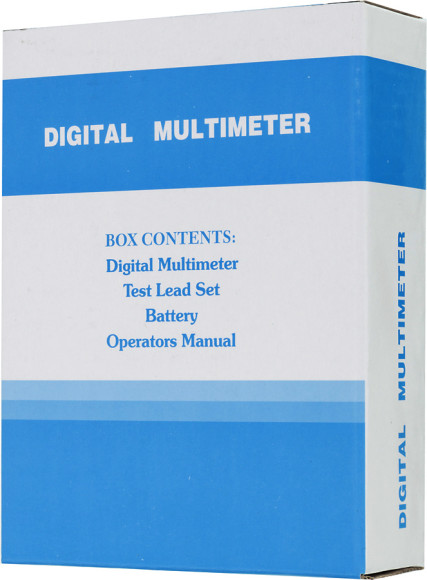 Мультиметр Ресанта DT 832 цифровой черный
