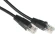Патч-корд Buro UTP 4 пары cat.5E CCA molded 1.5м черный RJ-45 (m)-RJ-45 (m)