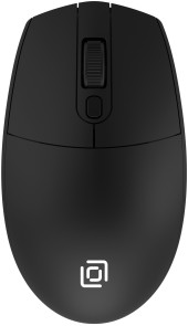 Мышь Оклик 201MW черный оптическая 1600dpi беспров. USB 4but (2070318) Мышь Оклик 201MW черный оптическая 1600dpi беспров. USB 4but (2070318)