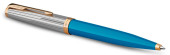 Ручка шариков. Parker 51 Premium (2169080) Turquoise GT M черн. черн. подар.кор. Ручка шариков. Parker 51 Premium (2169080) Turquoise GT M черн. черн. подар.кор.