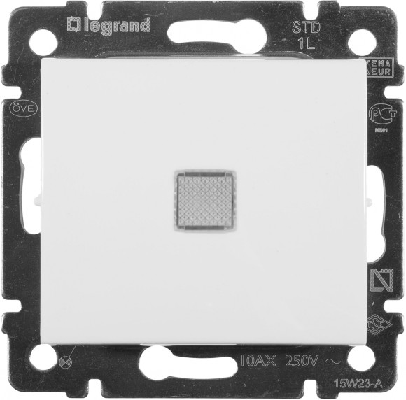 Диммер Legrand Etika скрыт. кноп. IP20 слоновая кость (672318)