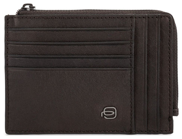 Чехол для кредитных карт Piquadro Black Square PU1243B3R/TM темно-коричневый натур.кожа