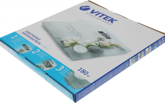 Весы напольные электронные Vitek VT-8077 макс.180кг